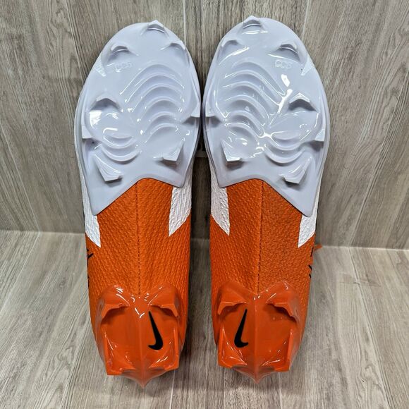 Nike Football Cleats White Orange Vapor Edge Speed 360 2 FQ4045-100 Mens Size 13 main image 5